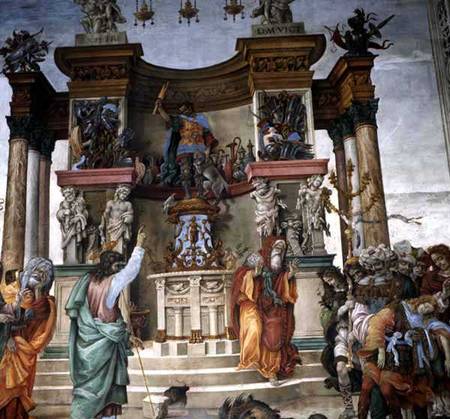 St. Philip Exorcising a Demon a Filippino Lippi