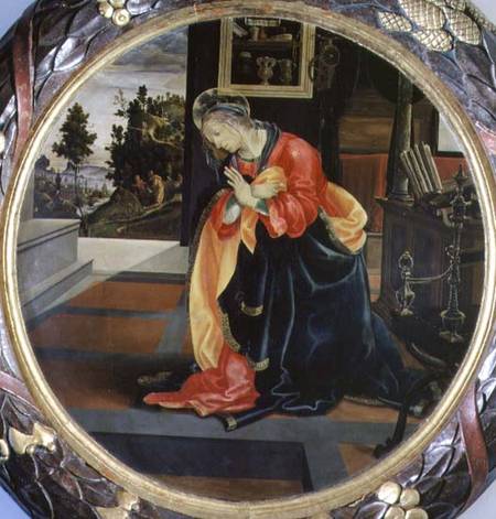 Virgin Annunciate a Filippino Lippi