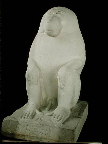 Baboon, Middle Kingdom, possibly 7th Dynasty a First Intermediate Period Egyptian