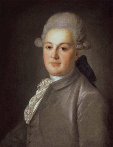Portrait of Senator Count Artemy Vorontsov (1748-1813) a Fjodor Stepanowitsch Rokotov