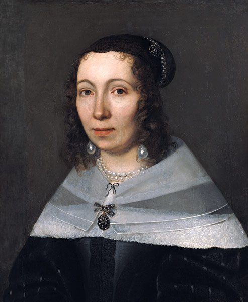 Portrait Sibylla Merian a Flämisch/Holländisch