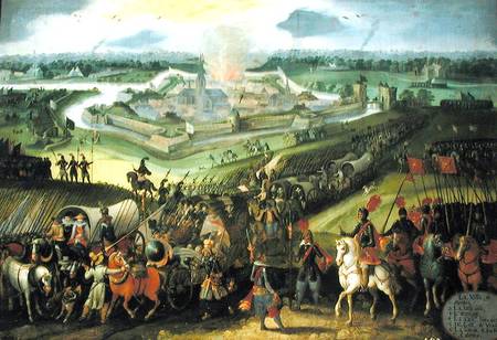 The City of Aerdres (War against the Low Countries) a Scuola Fiamminga