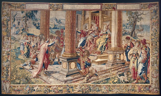 Saint Paul before Porcius Festus, King Herod Agrippa and his sister Berenice a Scuola Fiamminga