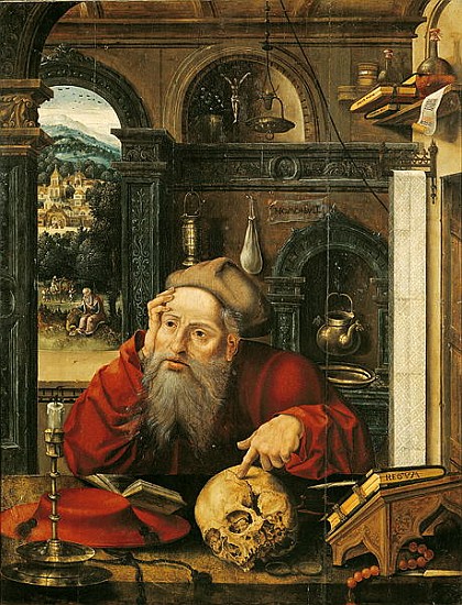 St. Jerome in his Study a Scuola Fiamminga