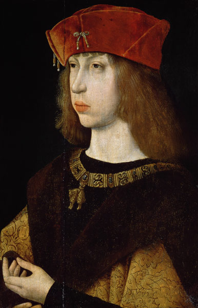 Portrait of Philip the Handsome (1478-1506) a Scuola Fiamminga
