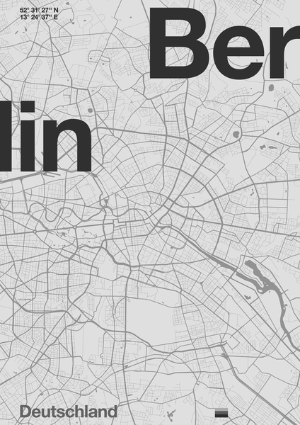 Berlin Minimal Map a Florent Bodart