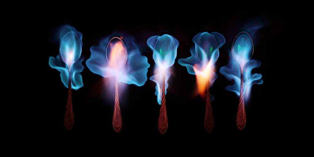 Burning magic potion a Floriana Barbu