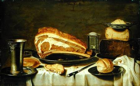 Breakfast Still Life a Floris Gerritsz. van Schooten