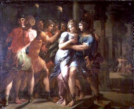 The Abduction of Chariclo a Scuola di Fontainebleau