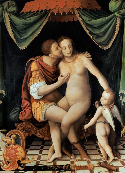 Marte e Venere a Scuola di Fontainebleau