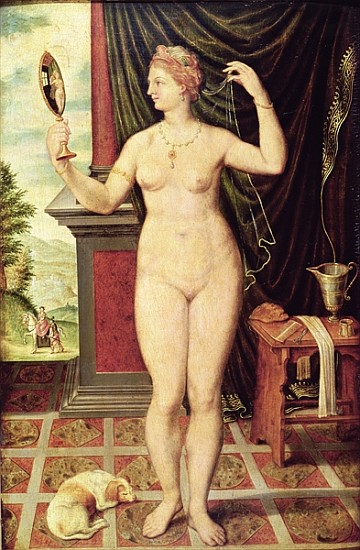 Venus with a Mirror a Scuola di Fontainebleau