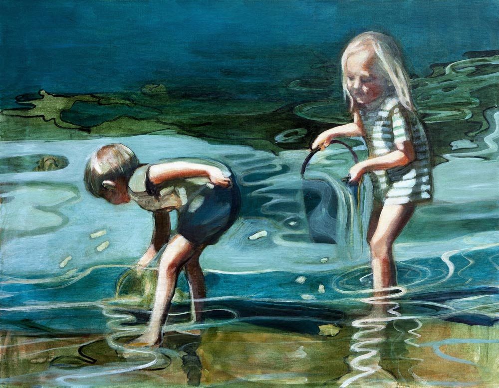 Spielen mit Wasser a Sissel  Forsberg