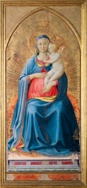 Maria mit Kind (Madonna da Pontassieve) a Fra Beato Angelico