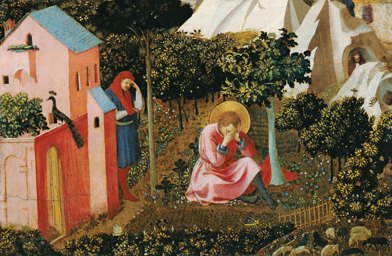 The Conversion of St. Augustine a Fra Beato Angelico