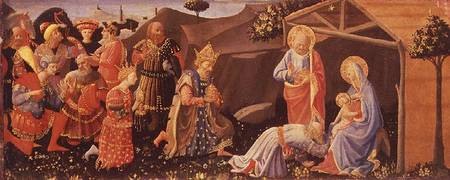Adoration of the Magi a Fra Beato Angelico