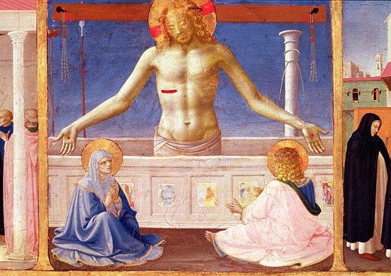 Christ Rising from his Tomb, detail of the predella panel of the Coronation of the Virgin, c.1430-32 a Fra Beato Angelico