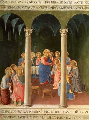 Communion of the Apostles a Fra Beato Angelico