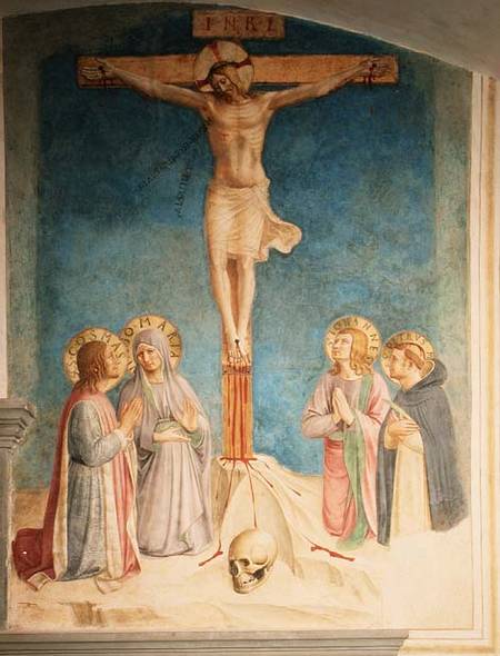 Crucifixion with SS. Cosmas, John and Peter Martyr a Fra Beato Angelico