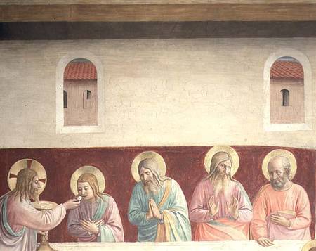 Detail from The Last Supper a Fra Beato Angelico