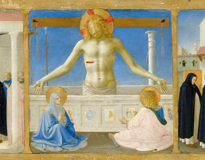 The Resurrection (Predella of the retable The Coronation of the Virgin) a Fra Beato Angelico