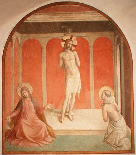 The Flagellation a Fra Beato Angelico