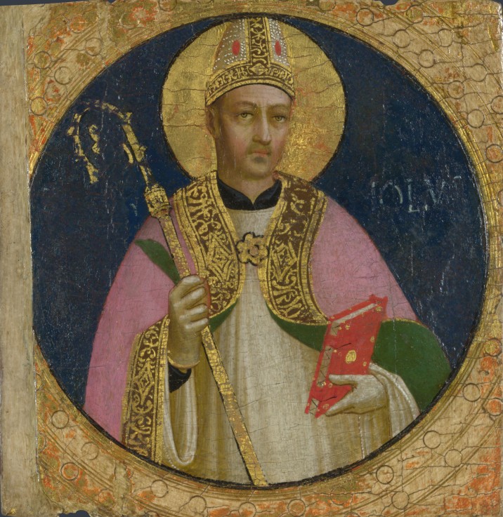 Saint Romulus (Panel from Fiesole San Domenico Altarpiece) a Fra Beato Angelico