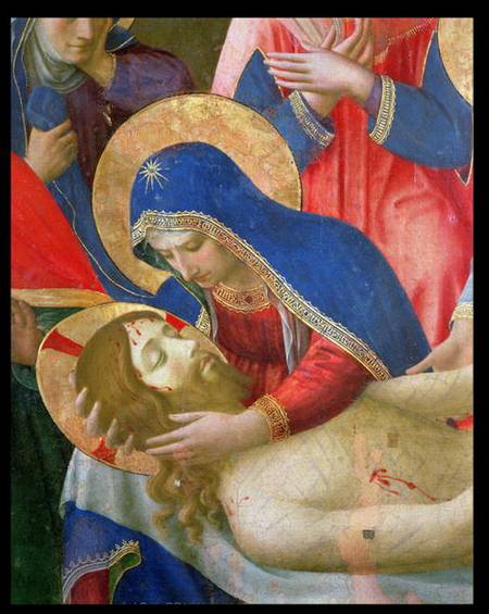 Lamentation over the Dead Christ a Fra Beato Angelico