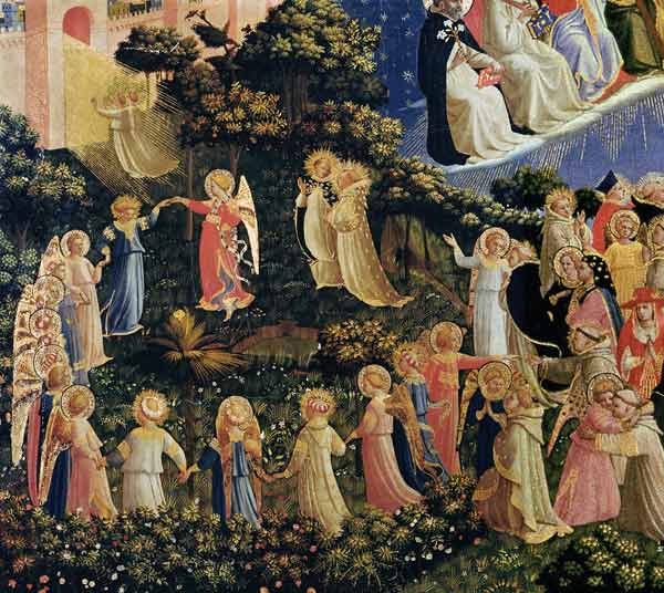 The Last Judgement (detail) a Fra Beato Angelico