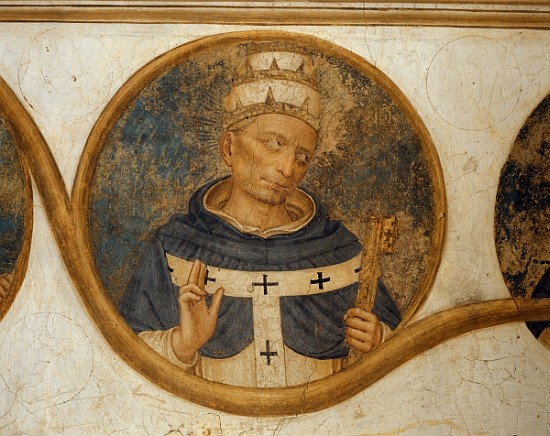 Pope Benedict XI a Fra Beato Angelico