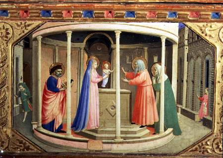 The Presentation in the Temple, from the predella of the Annunciation Altarpiece a Fra Beato Angelico