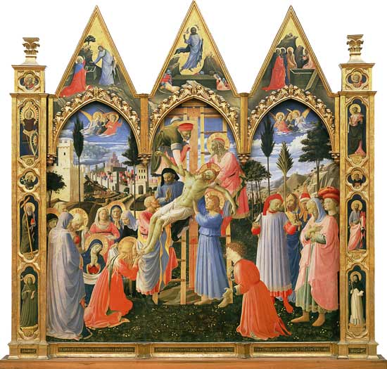Santa Trinita Altarpiece a Fra Beato Angelico