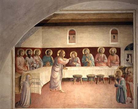 The Last Supper a Fra Beato Angelico