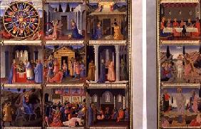 Scenes from the Life of Christ, panels one and two from the Silver Treasury of Santissima Annunziata