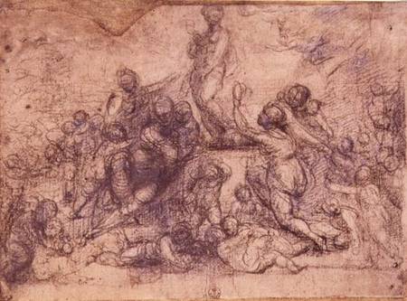 The Adoration of Venus (chalk on paper) a Fra Bartolommeo