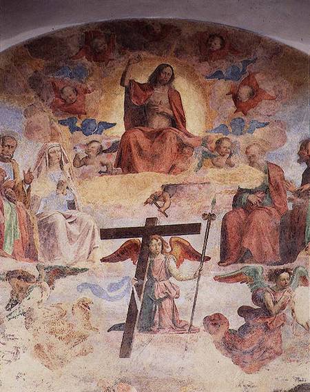 Last Judgement  (detail of 78937) a Fra Bartolommeo