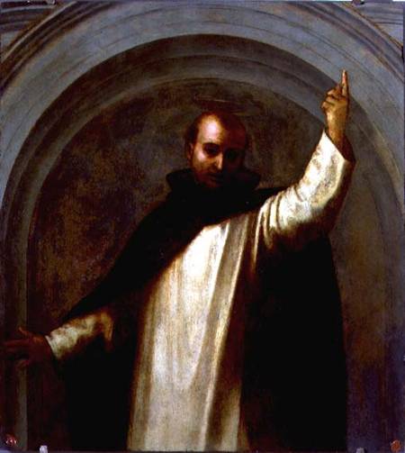 Portrait of Saint Vincenzo Ferrari a Fra Bartolommeo