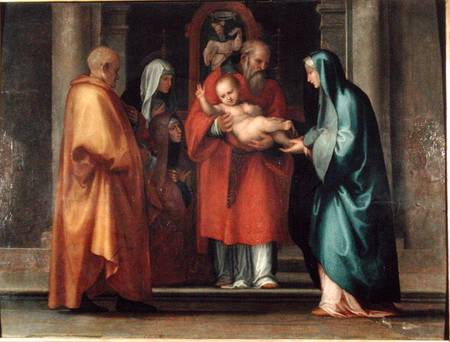 Presentation in the Temple a Fra Bartolommeo