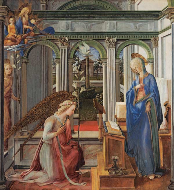Proclamation of Mariae a Fra Filippo Lippi