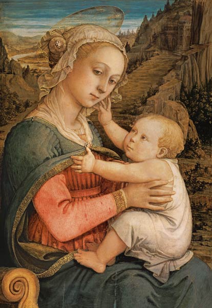 Maria with the child a Fra Filippo Lippi