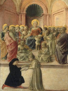 Filippo Lippi /Mary w.Child 6 Saints/Ptg