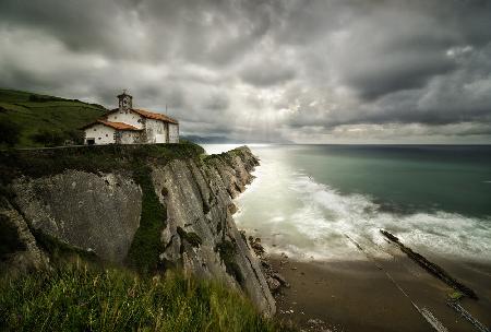 Itzurun Beach and Chapel of San Telmo