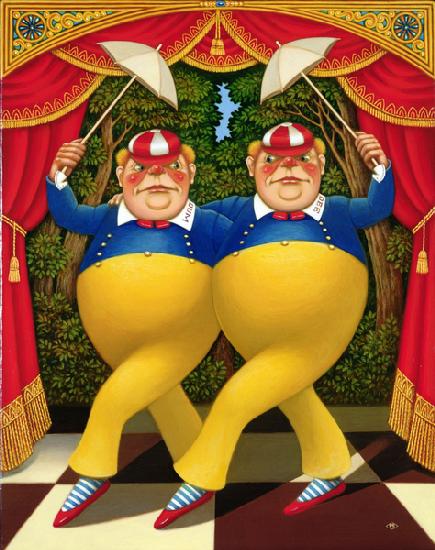 Tweedledum and Tweedledee