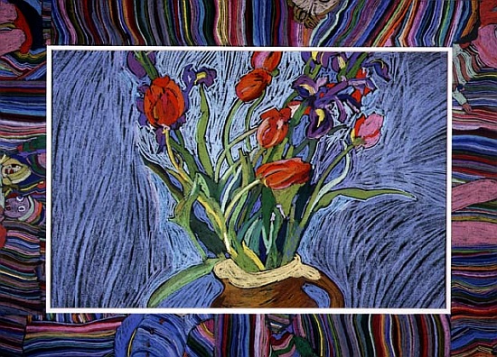Candy Tulips a  Frances  Treanor