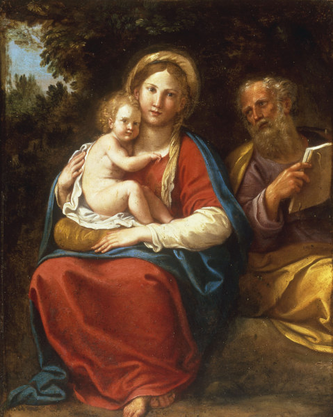 F.Albani, The Holy Family. a Francesco Albani