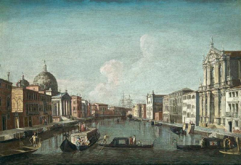 Venedig, der Canale Grande gegen Santa Chiara. a Francesco Albotto