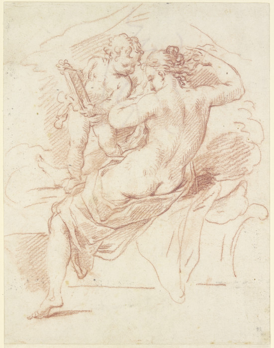 Toilette der Venus, Amor als Spiegelhalter a Francesco Bartolozzi
