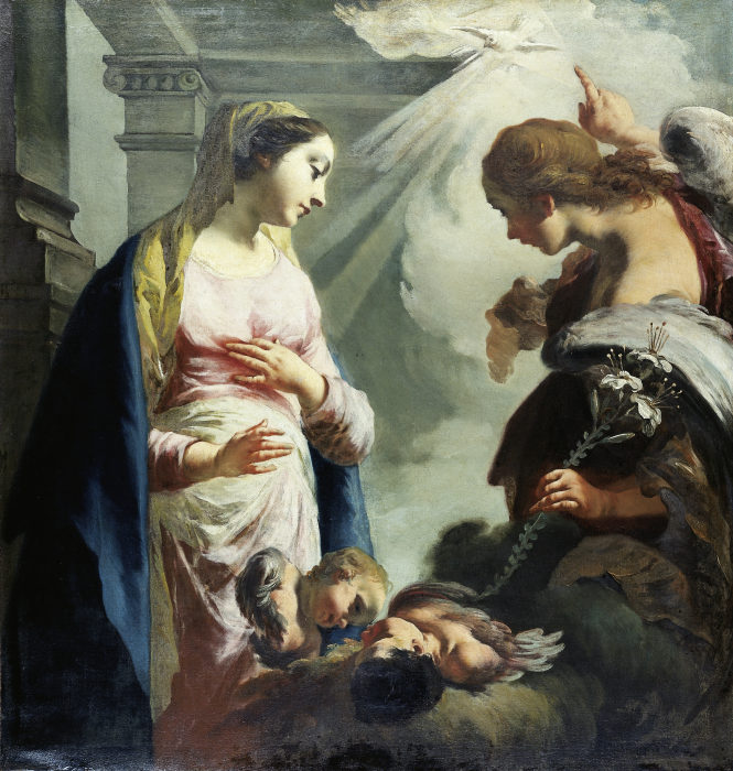 The Annunciation a Francesco Capella dicesi Il Daggiù