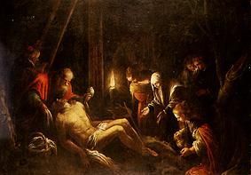The Beweinung Christi. a Francesco da Ponte