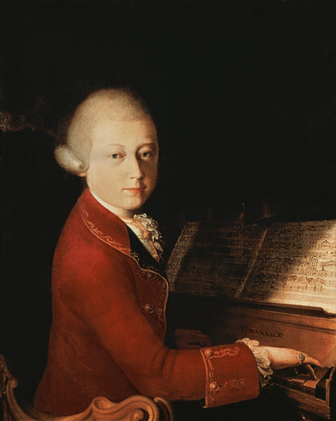 Mozart Aged 14 a Francesco dalla Rosa