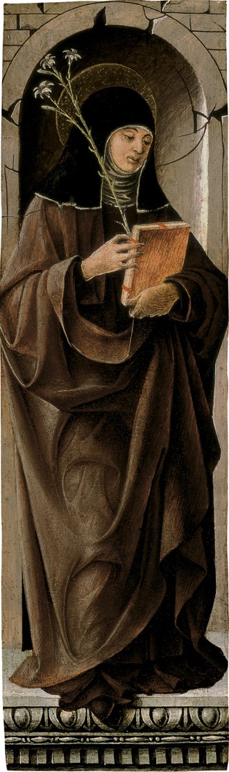 Saint Clare a Francesco del Cossa